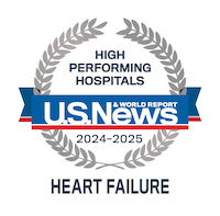 US News and World Report Heart Failure High Performing Hospitals, Centennial Hills Hospital, Las Vegas, NV.