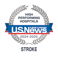 US News and World Report High Performing Hospitals Stroke, Centennial Hills Hospital, Las Vegas, NV.